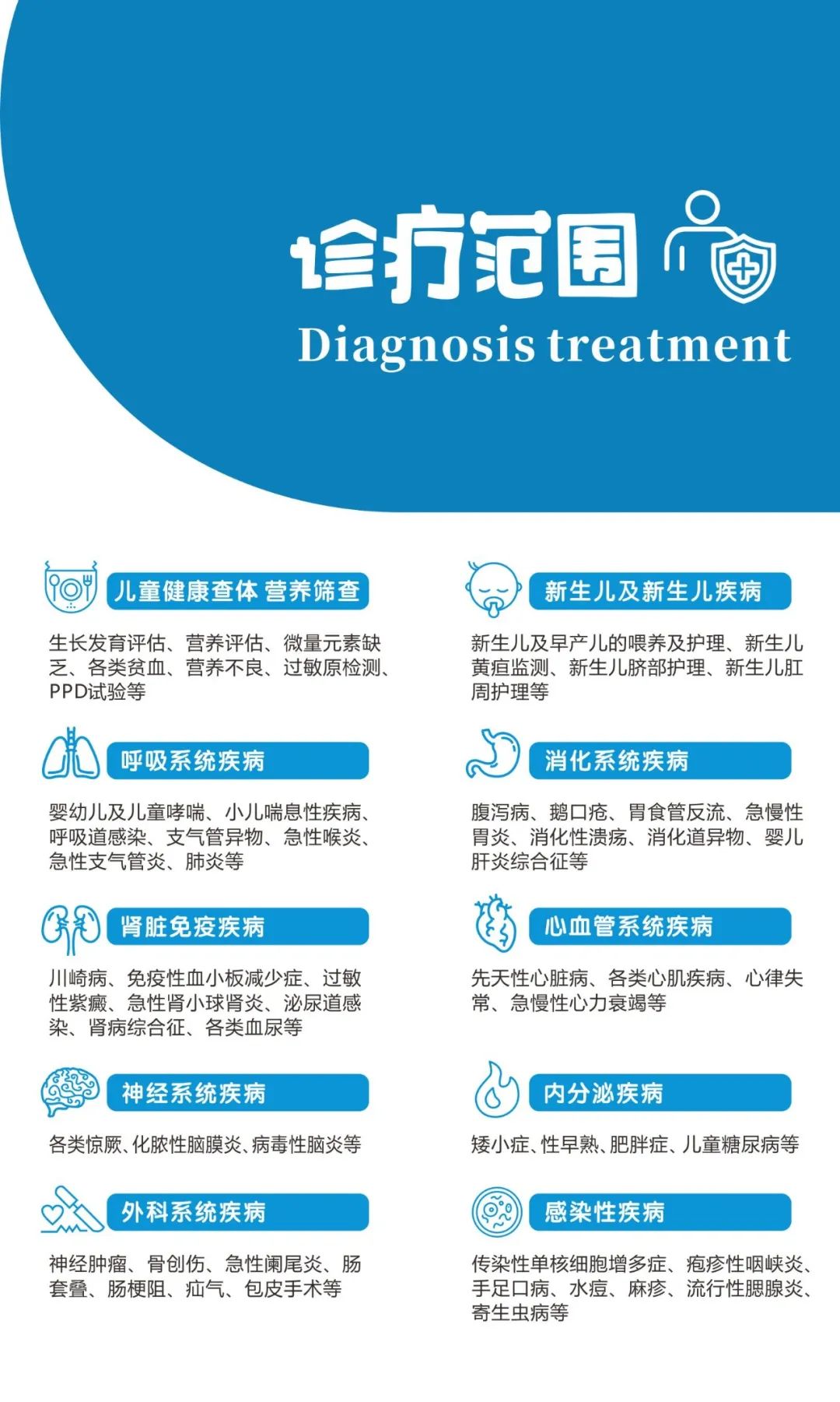 重庆海吉亚医院儿科门诊开科在即!